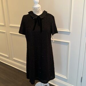 Black Sequin Dress